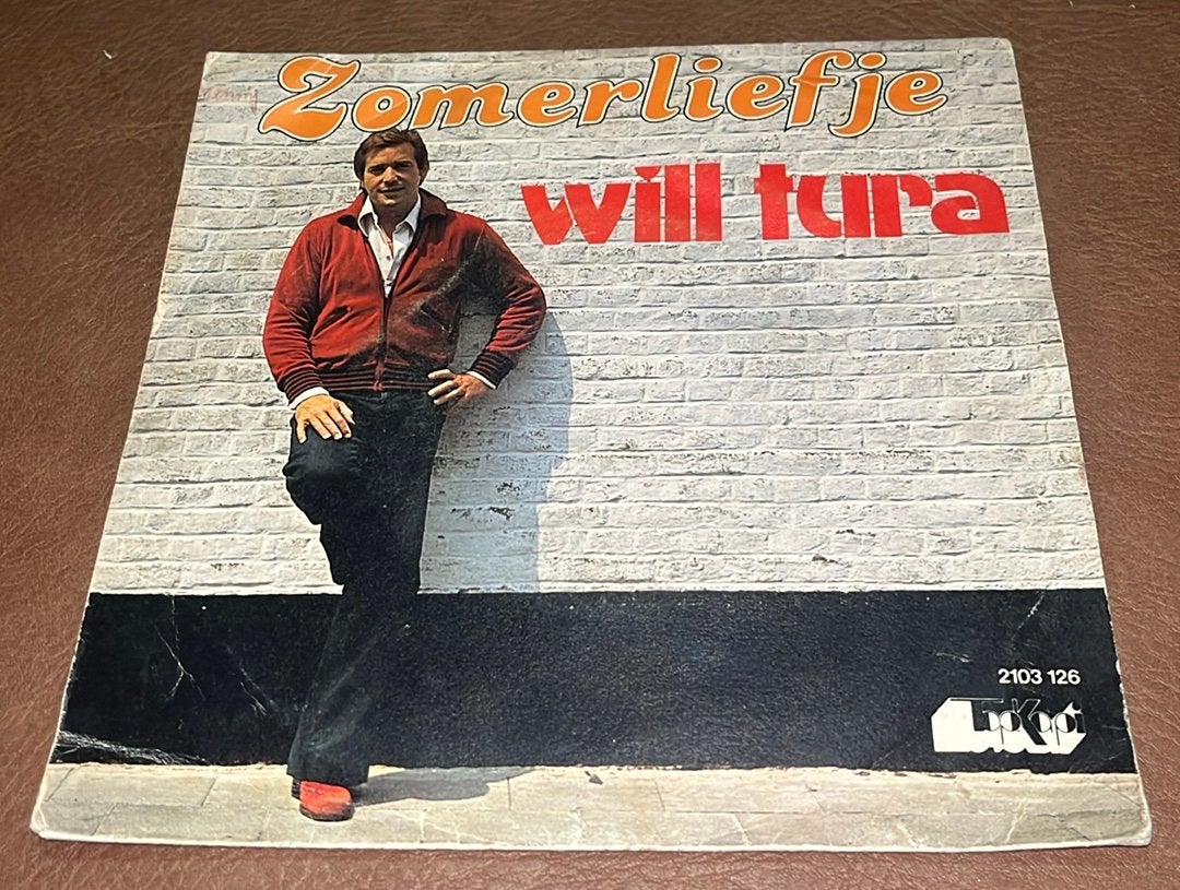 Will Tura ‎– Zomerliefje - 7” vinyl single - BE, Ophalen of Verzenden, Gebruikt
