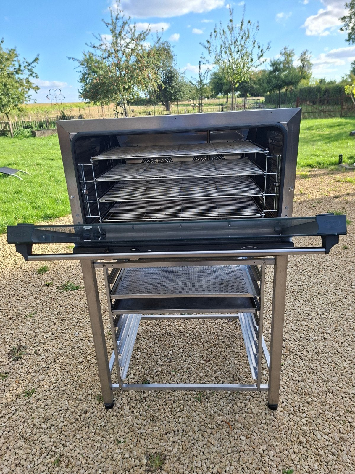 Complete set Unox professionele oven+onderstel+grills, Ophalen, Ovens, Microgolfovens en Steamers
