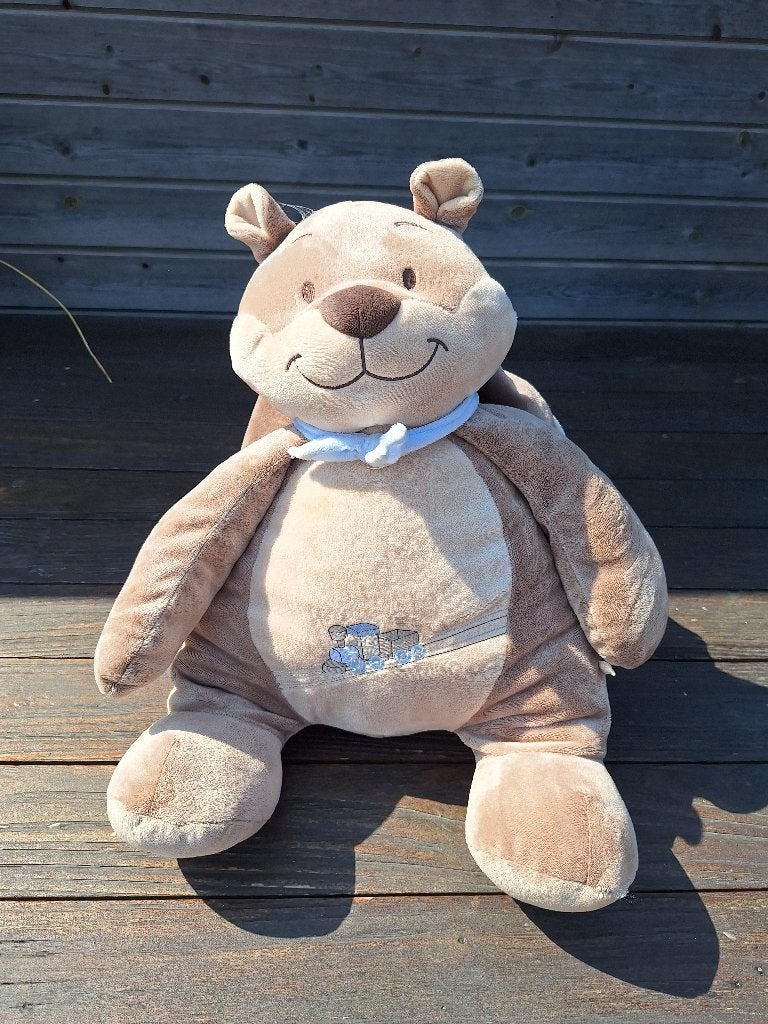 grote knuffel bever, Ophalen, Beer, Zo goed als nieuw, Middelgroot (20 tot 80 cm)
