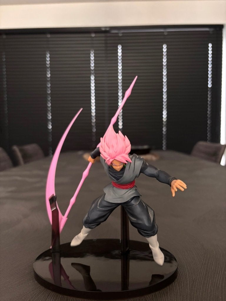 Dragon ball z super saiyon rose goku black figuur, Ophalen, Zo goed als nieuw