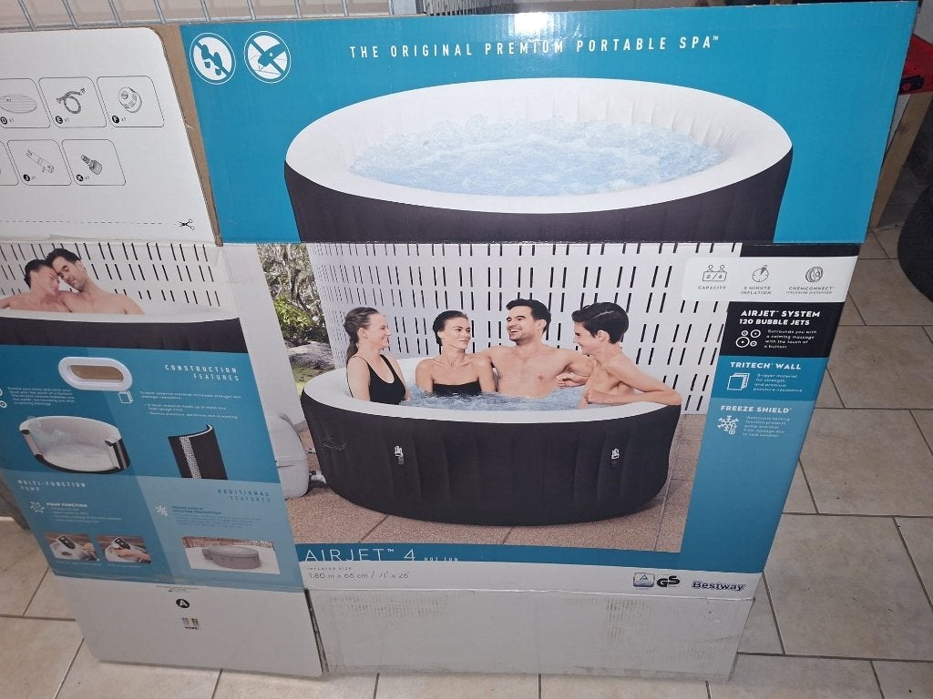 Jacuzzi Intex, Jardin & Terrasse, Bains à remous et Spas, Enlèvement, Neuf, Pompe, Gonflable