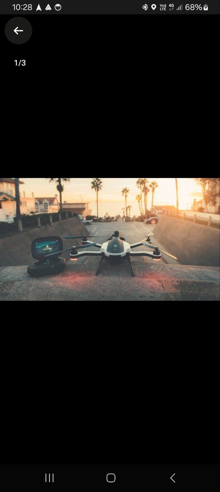 Karma GoPro met drone, Ophalen