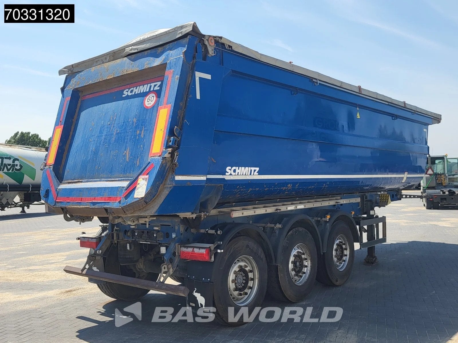 Schmitz SGF*S3 Cramaro 34m3, Autos, Achat, Entreprise, Autres carburants, Remorques et Semi-remorques