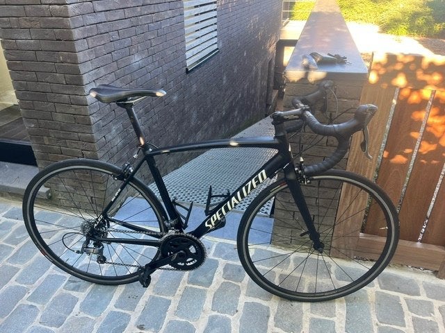 Vélo de course noir spécialisé, bon état, Autres marques, Enlèvement, Utilisé, Hommes