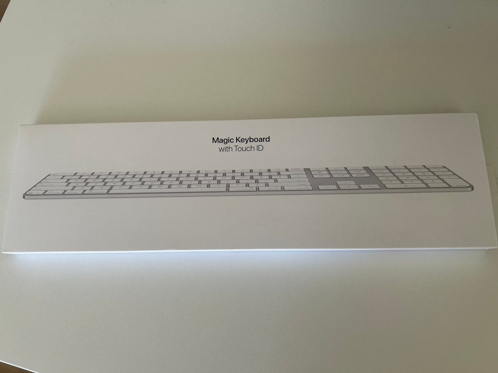 Toetsenbord Apple - Magic Keyboard, Computers en Software, Touch ID, Ophalen of Verzenden, Draadloos, Nieuw