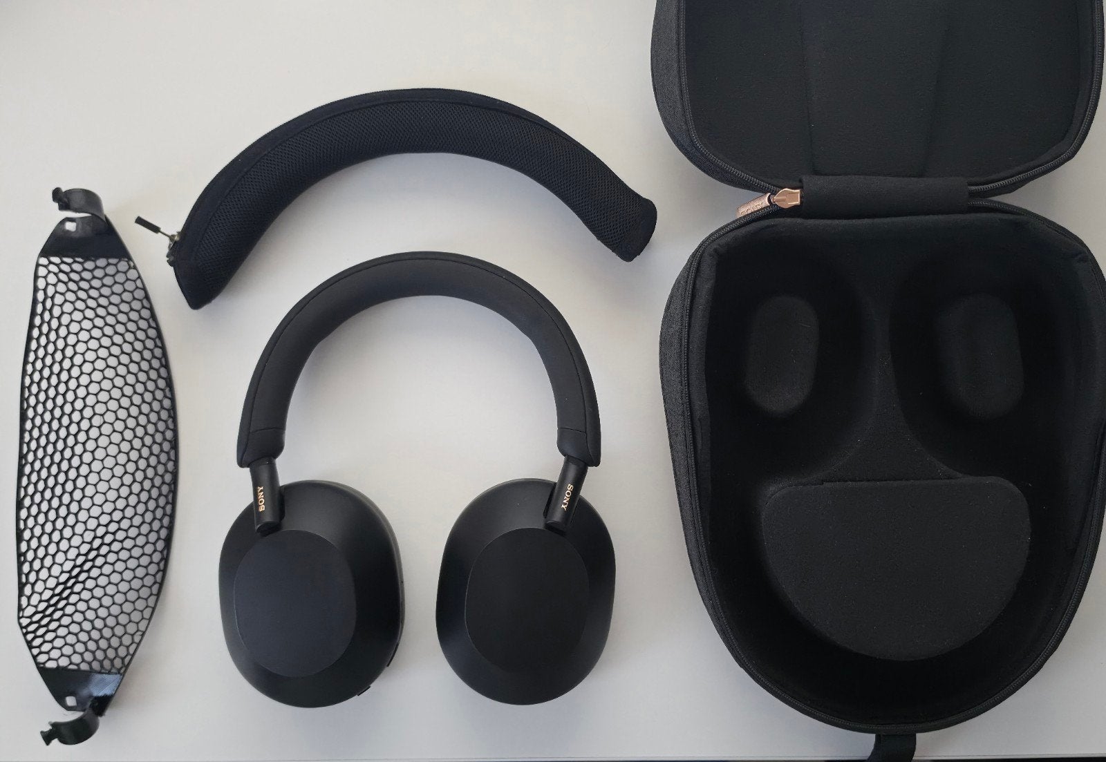 Sony wh-1000xm5 zwart met comfy band - uitstekende staat, TV, Hi-fi & Vidéo, Enlèvement ou Envoi, Bluetooth, Sony, Supra-auriculaire