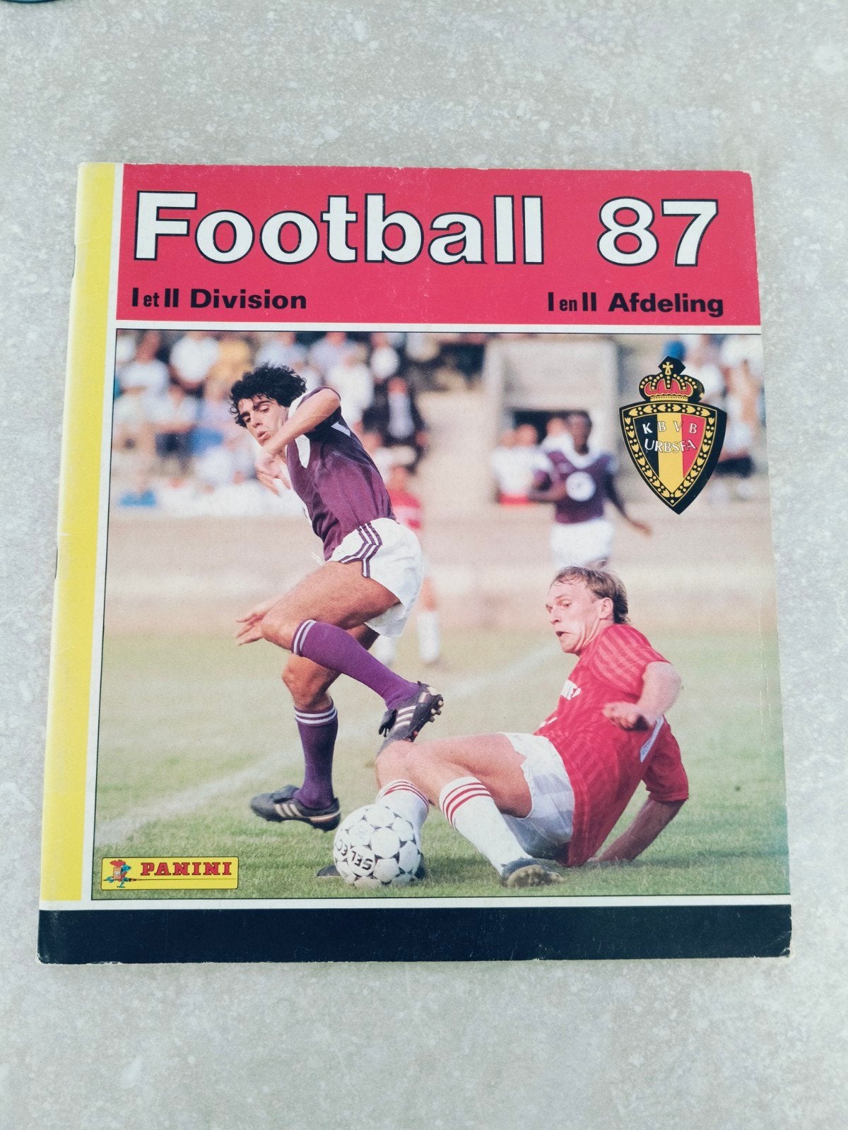 Leeg Panini album Football 87 met Bestelblad, Verzamelen, Ophalen of Verzenden