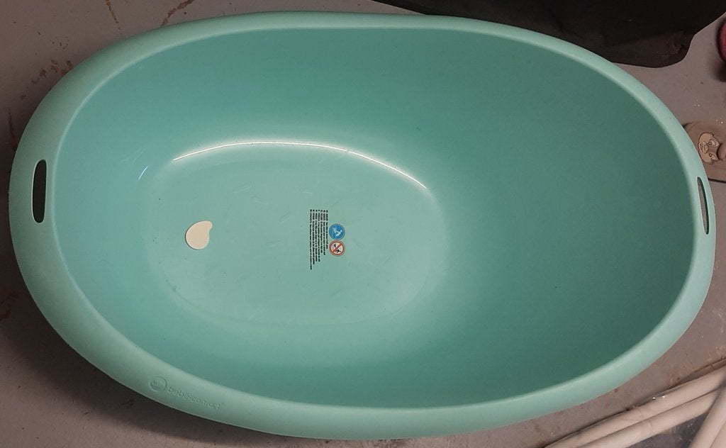 Baignoire Bébé Confort + trépied + tuyau évacuation, Enlèvement, Comme neuf, Baignoire