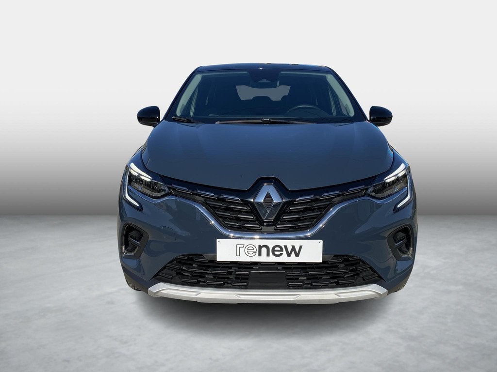 Renault Captur Intens TCe 130 EDC, Auto's, Renault, Gebruikt, Zwart, 4 cilinders, Blauw