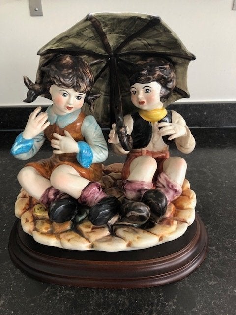 Beeld / CAPODIMONTE, Ophalen, Zo goed als nieuw, Mens