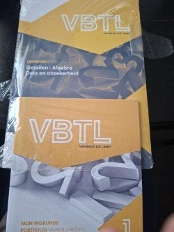 VBTL 1 - Leerwerkboek - Getallen|Algebra|Data en onzekerheid, Enlèvement, Neuf
