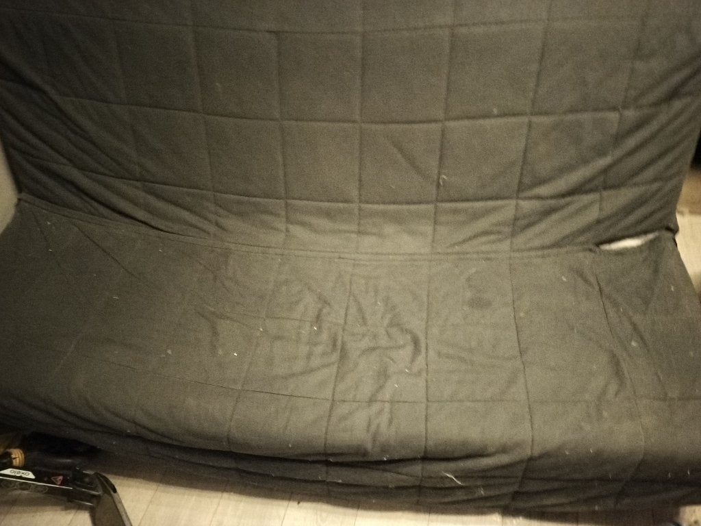 Zetel, slaapbank, Ophalen, Gebruikt, 150 tot 200 cm, Tweepersoons