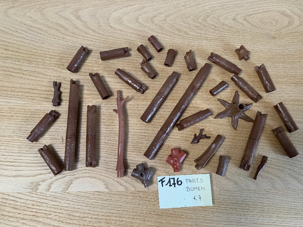 PLAYMOBIL F176: ONDERDELEN BOMEN, Ophalen of Verzenden, Zo goed als nieuw, Wild life, Losse onderdelen