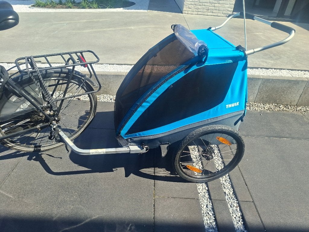 Thule Coaster XT voor 2 kinderen, Ophalen, Gebruikt, Opvouwbaar, 40 tot 60 kg
