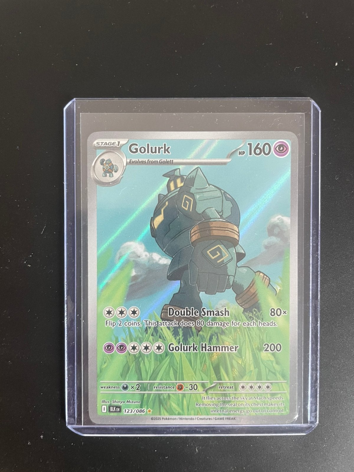 Golurk, Ophalen of Verzenden, Nieuw, Losse kaart, Foil