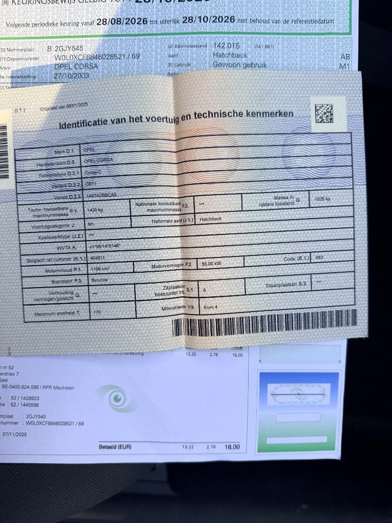 Opel Corsa, Autos, Achat, Radio, Boîte manuelle, 5 portes