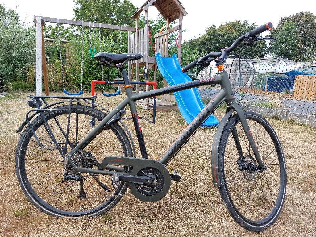 Granville terra x voor onderdelen of handige harry, Vélos & Vélomoteurs, Vélos Pièces, Granville, Enlèvement, Utilisé, Autres types