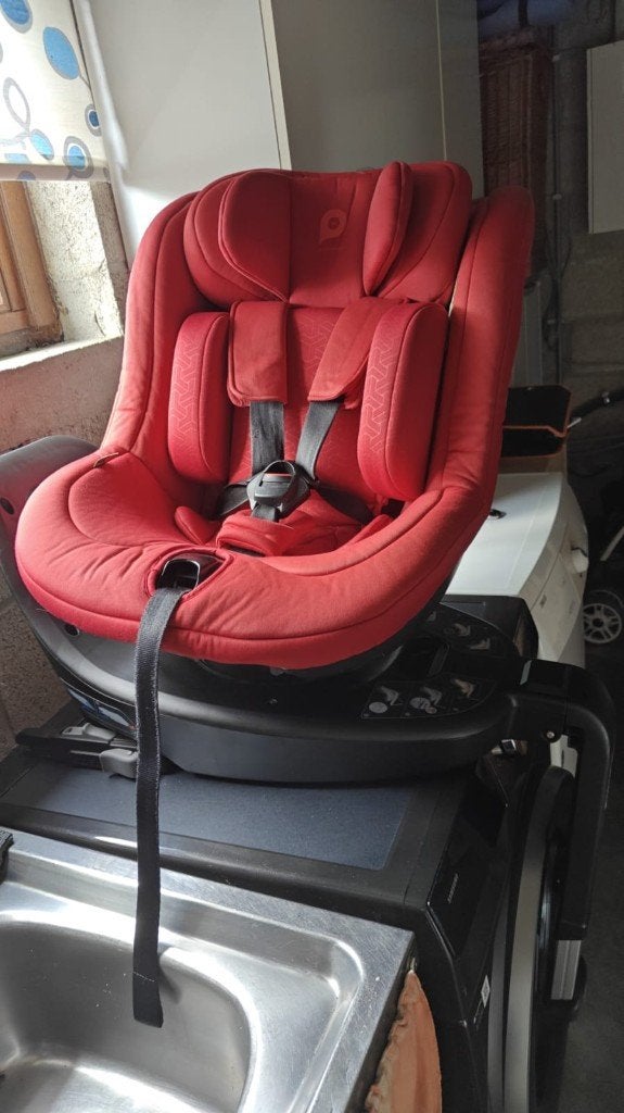 Siège auto Prémaman Nado 360 isofix, Autres marques, 0 à 18 kg, Enlèvement, Utilisé