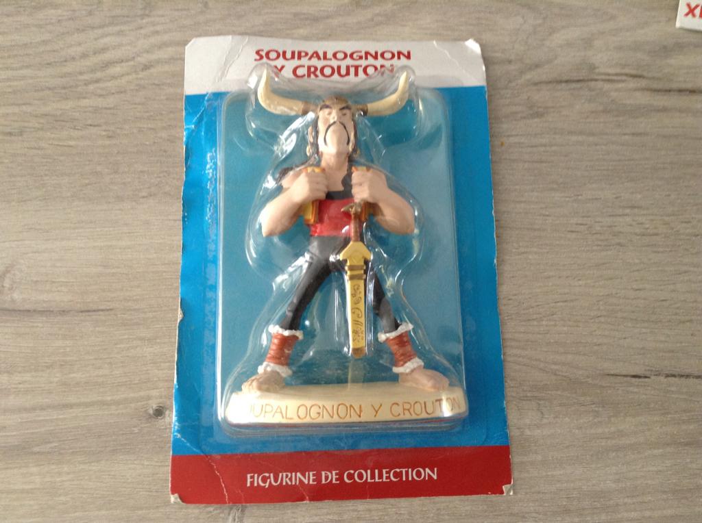 Personnage d'Astrix et Obélix Soupalognon Y Crouton, Collections, Enlèvement ou Envoi, Astérix et Obélix, Neuf, Statue ou Figurine