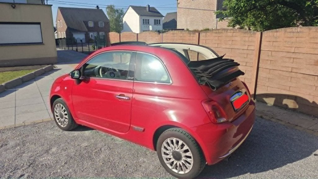 FIAT 500C CABRIOLET 1200CC 2016 LOUNGE, Voorwielaandrijving, 4 zetels, Stof, Euro 6
