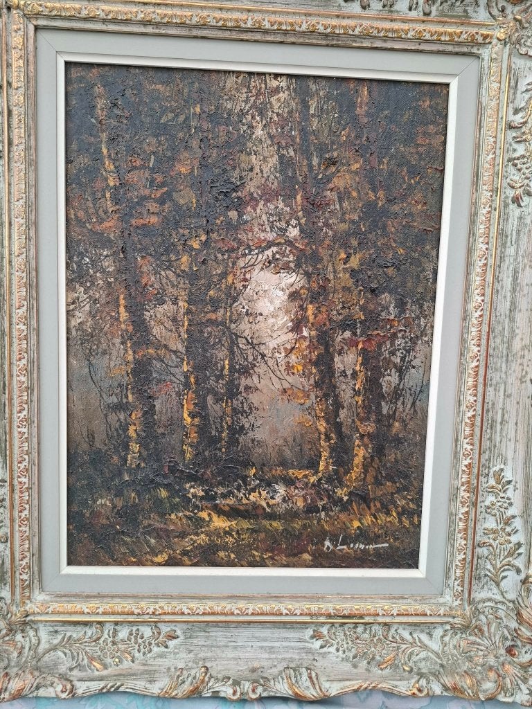Schilderij Danny Lammers, Antiquités & Art, Encadré, Enlèvement ou Envoi, Peinture acrylique, Paysage