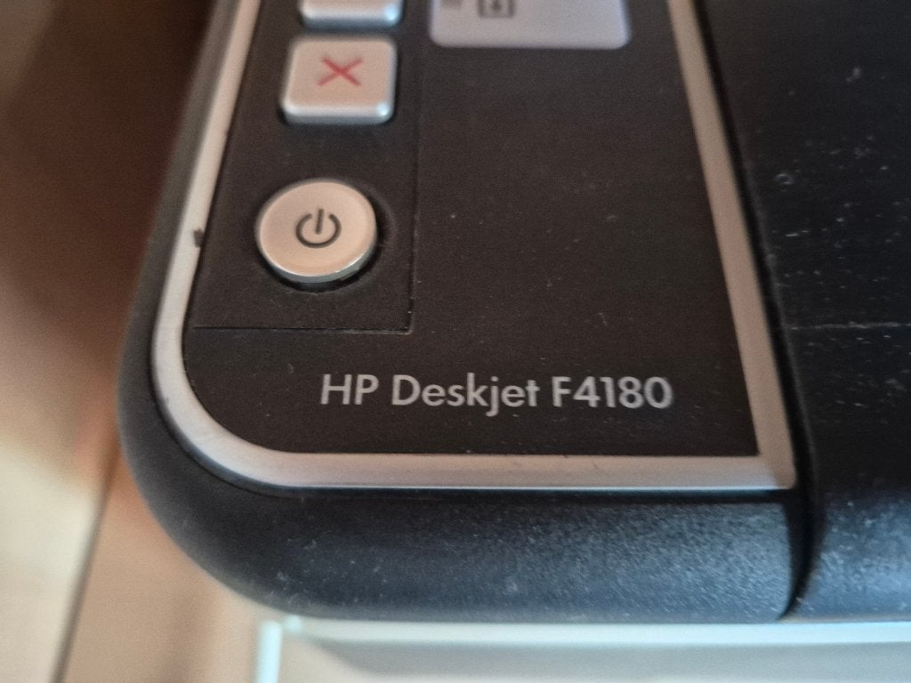 HP deskjet F 4180, Computers en Software, Gebruikt, Mailen, Printer, Inkjetprinter