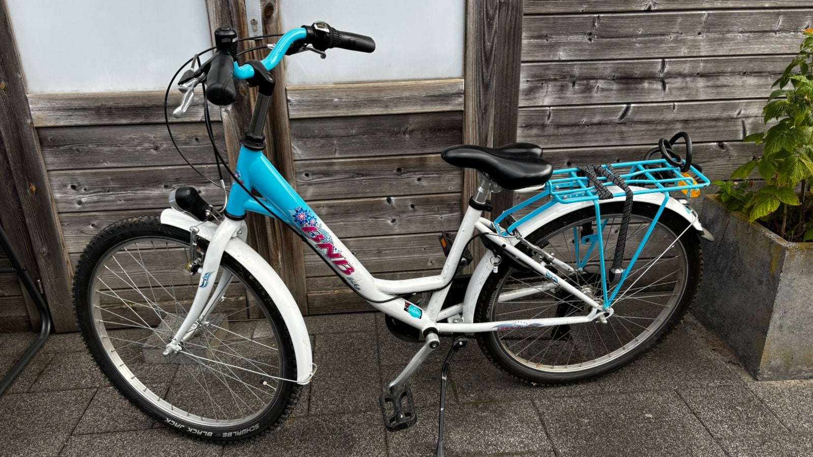Meisjesfiets BNB 24 inch, Enlèvement, Utilisé, 24 pouces, Frein à main