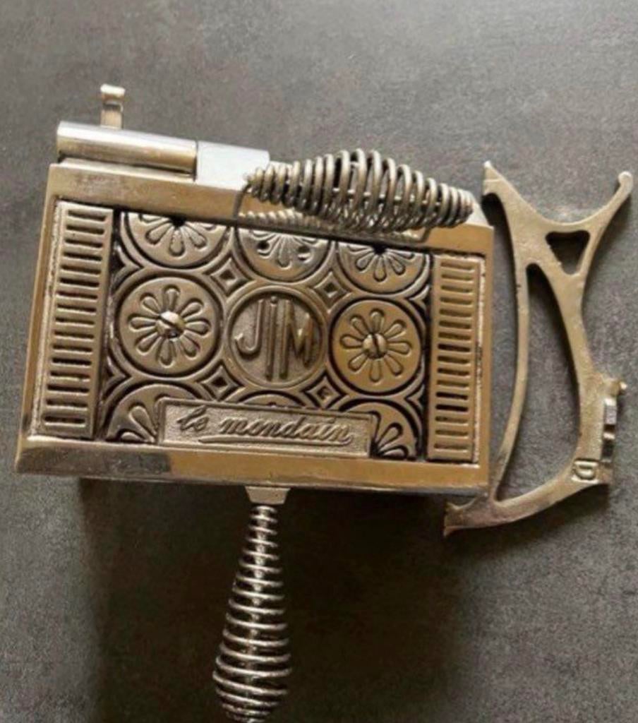 Gaufrier Moule à Gaufres Ancien Art Déco JIM Le Mondain, Enlèvement ou Envoi, Comme neuf