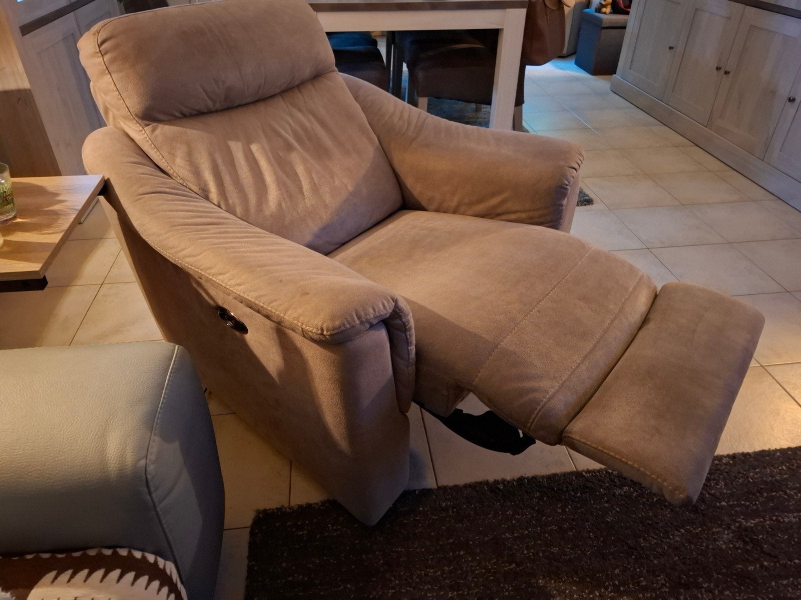 elektrische relax, Huis en Inrichting, Ophalen, Gebruikt, Stof