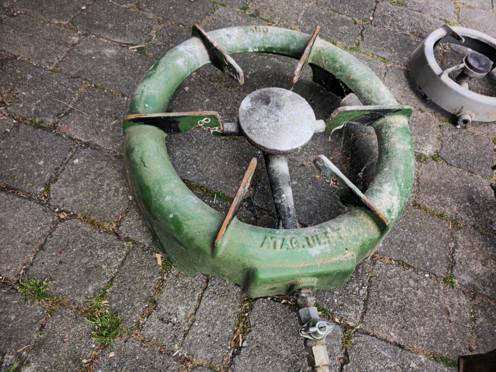 Gasvuren, Ophalen