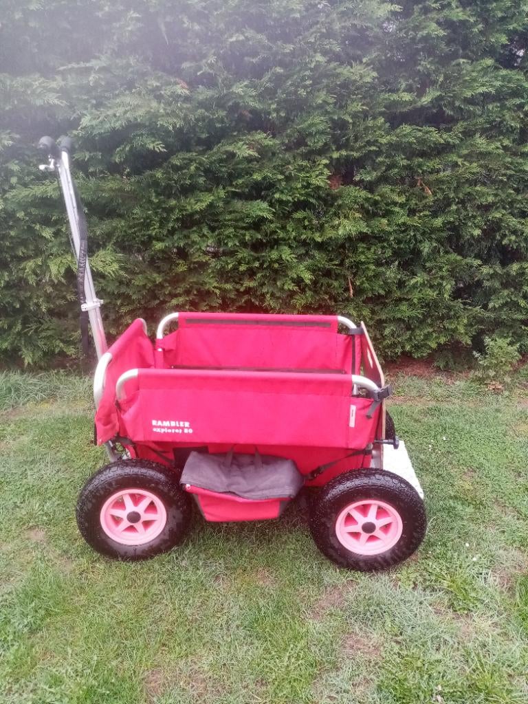 Bolderkar Rambler Explorer 80, Caravanes & Camping, Chariots, Comme neuf, Pliable, Enlèvement