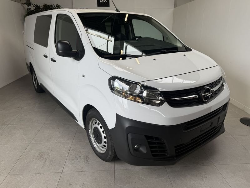 Opel Vivaro DC L3H1 Turbo D S/S, Auto's, Voorwielaandrijving, Stof, 4 cilinders, Wit