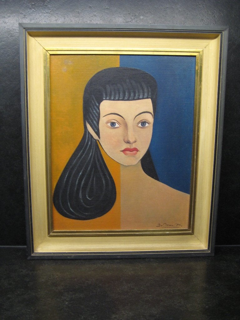 PEINTURE À L'HUILE SUR PANNEAU, Antiquités & Art, Art | Peinture | Classique, Enlèvement ou Envoi, Peinture à l'huile, Panneau