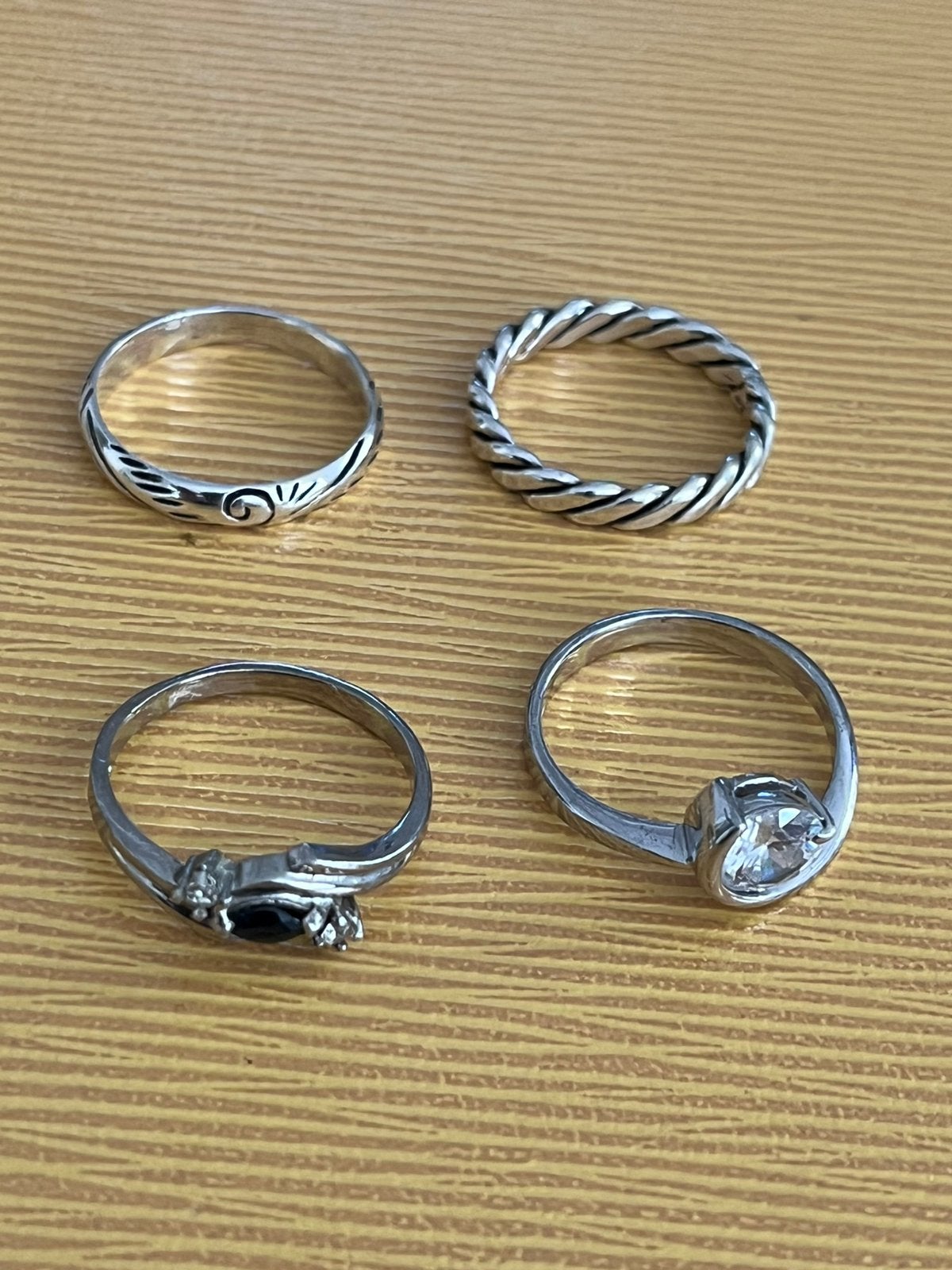 Zilveren ringen 925, Ophalen of Verzenden, Zo goed als nieuw