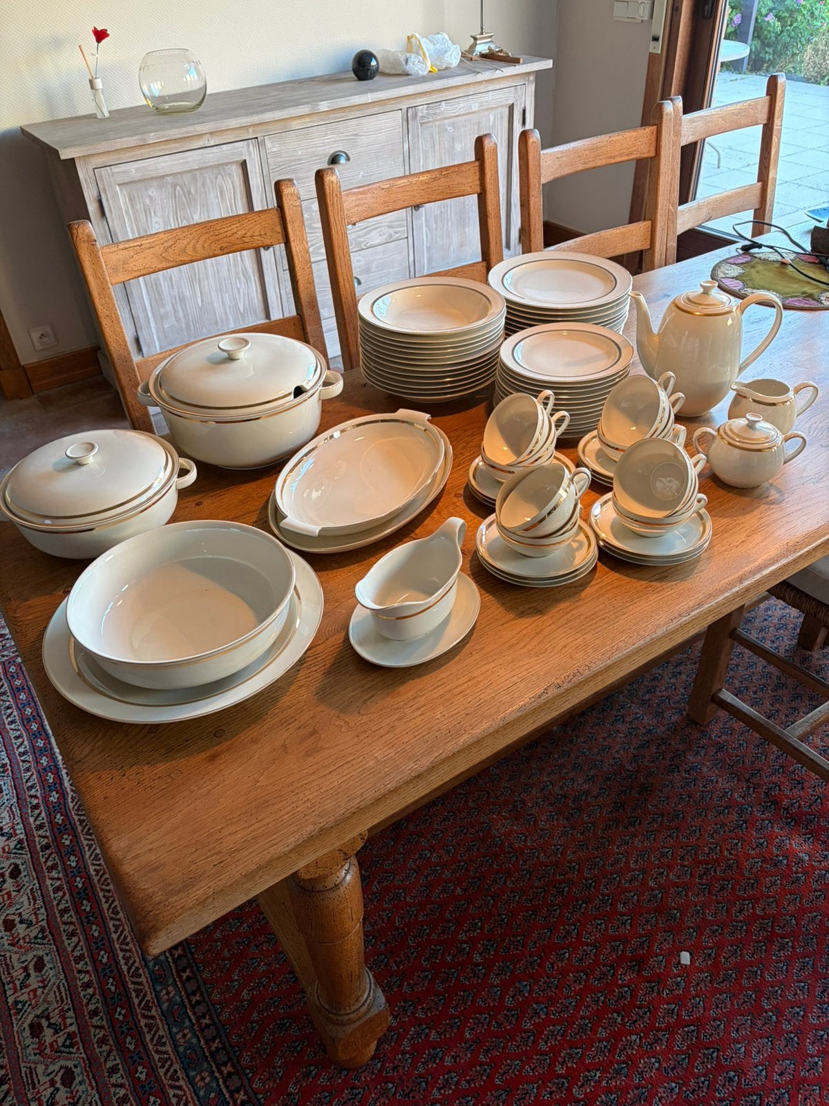 Cafetière et vaisselle vintage 12 personnes Artsburg, Enlèvement