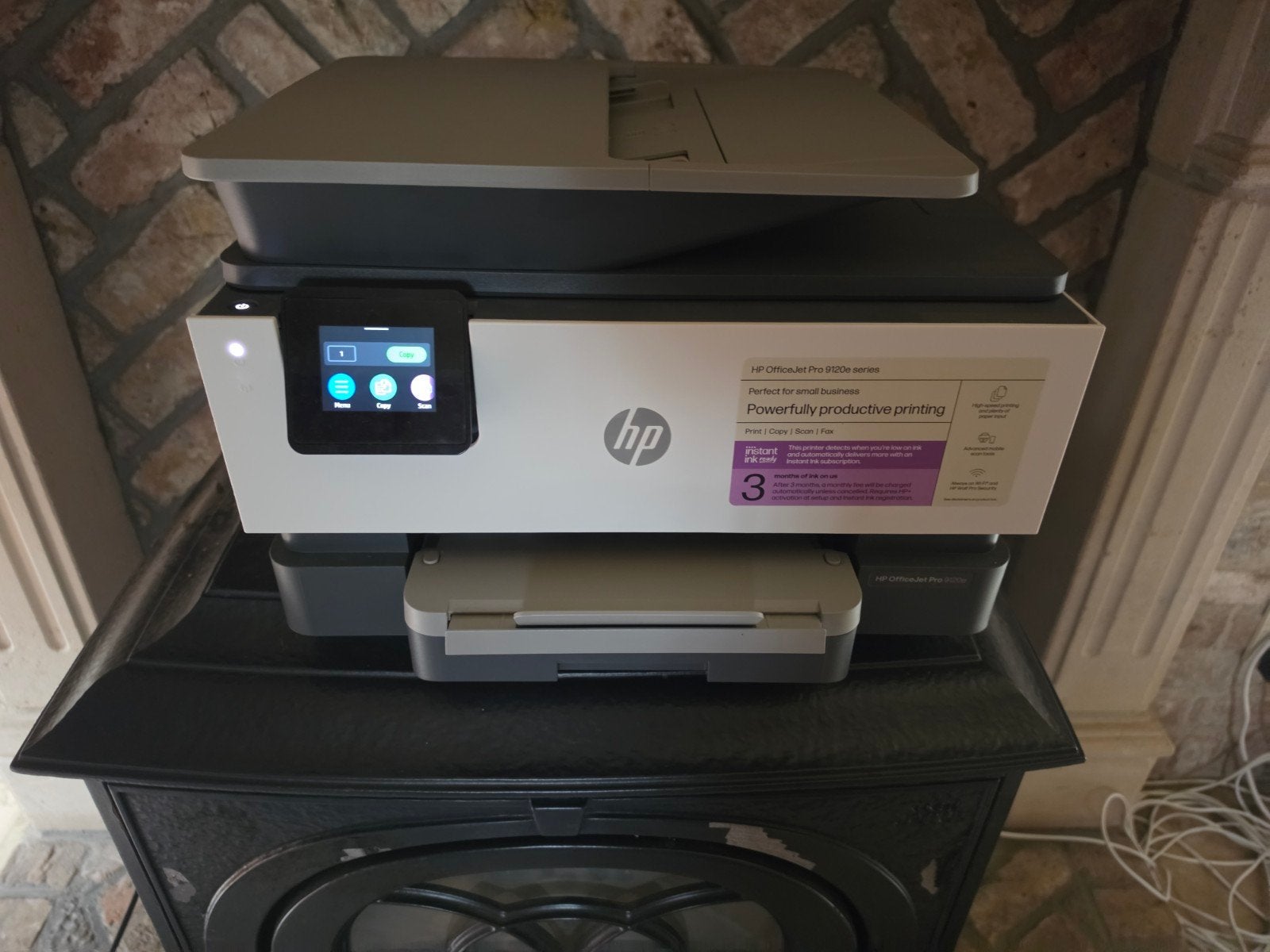 Hp officejet pro 9120e, Computers en Software, Printers, Ophalen, Printer, Draadloos, Zo goed als nieuw