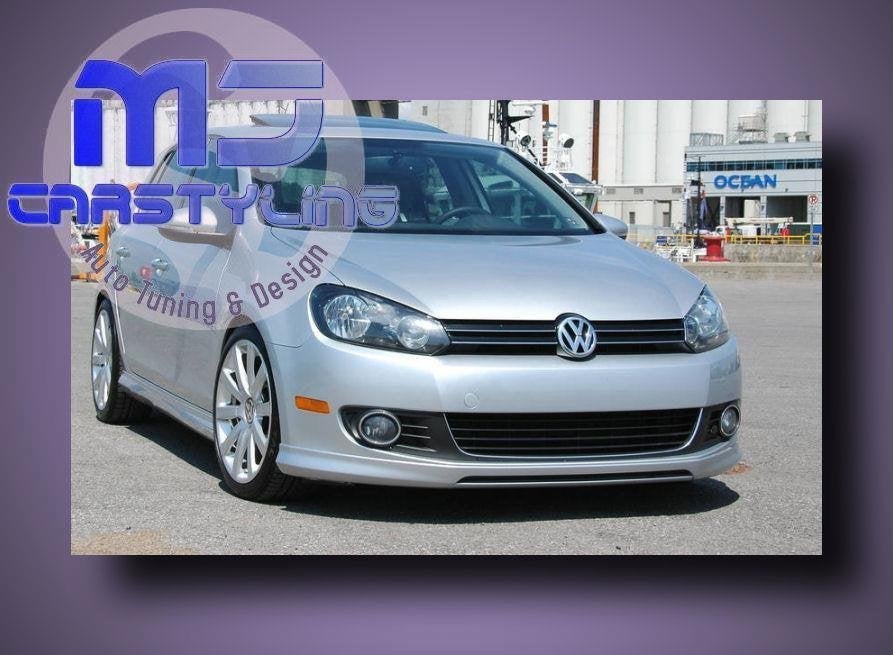 VW Golf 6 - Voorbumper spoiler, Auto diversen, Tuning en Styling, Ophalen of Verzenden