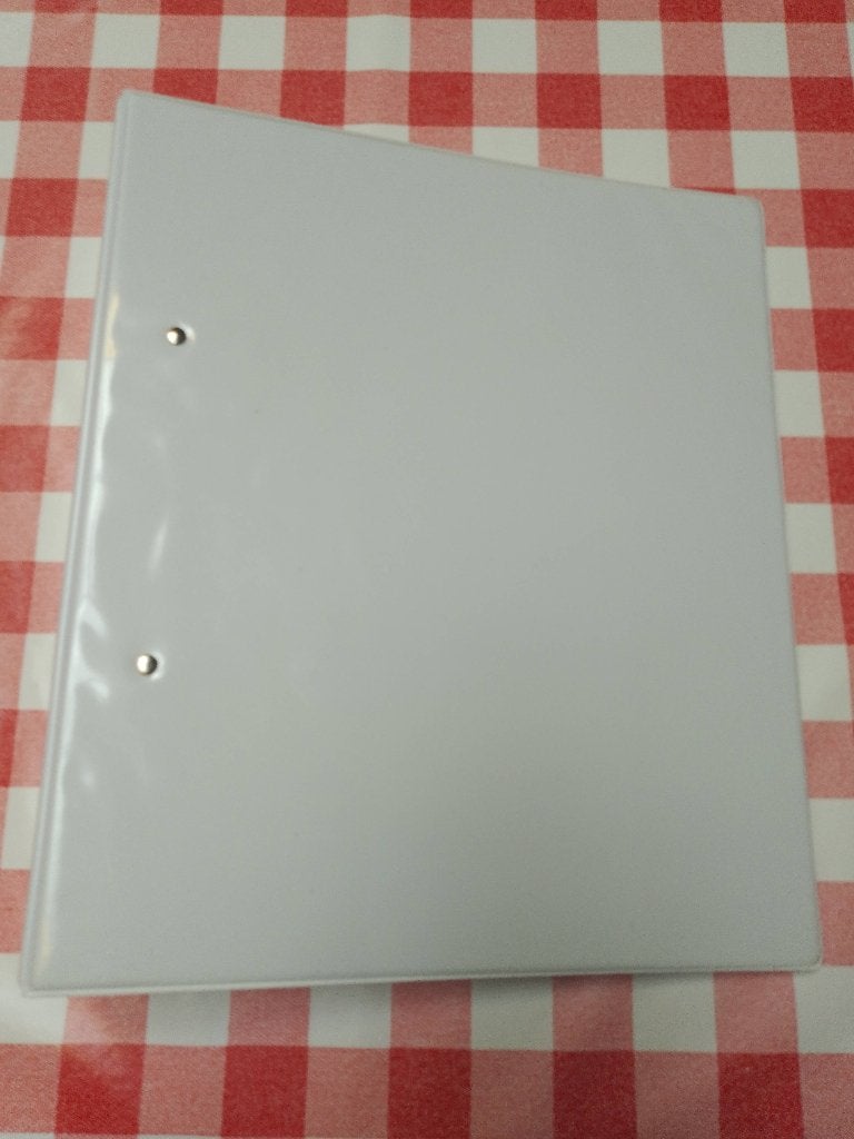 WITTE RINGMAPPEN MET 2 RINGEN, Ophalen of Verzenden, Nieuw