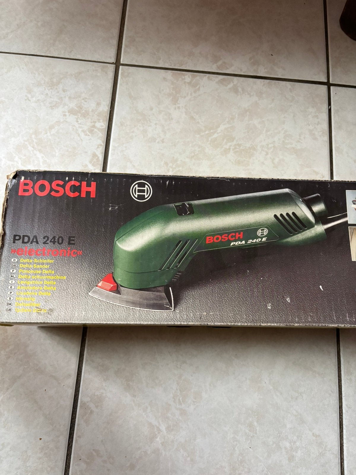 Bosch driehoekschuurmachine, Bricolage & Construction, Enlèvement, Comme neuf, Autres types