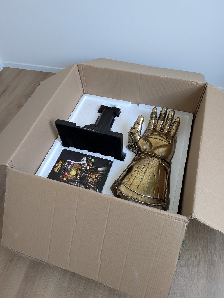 Hot Toys Life-Size–Thanos LMS006/Nano LMS007/Hulk LMS008, Ophalen, Zo goed als nieuw, Film, Beeldje, Replica of Model