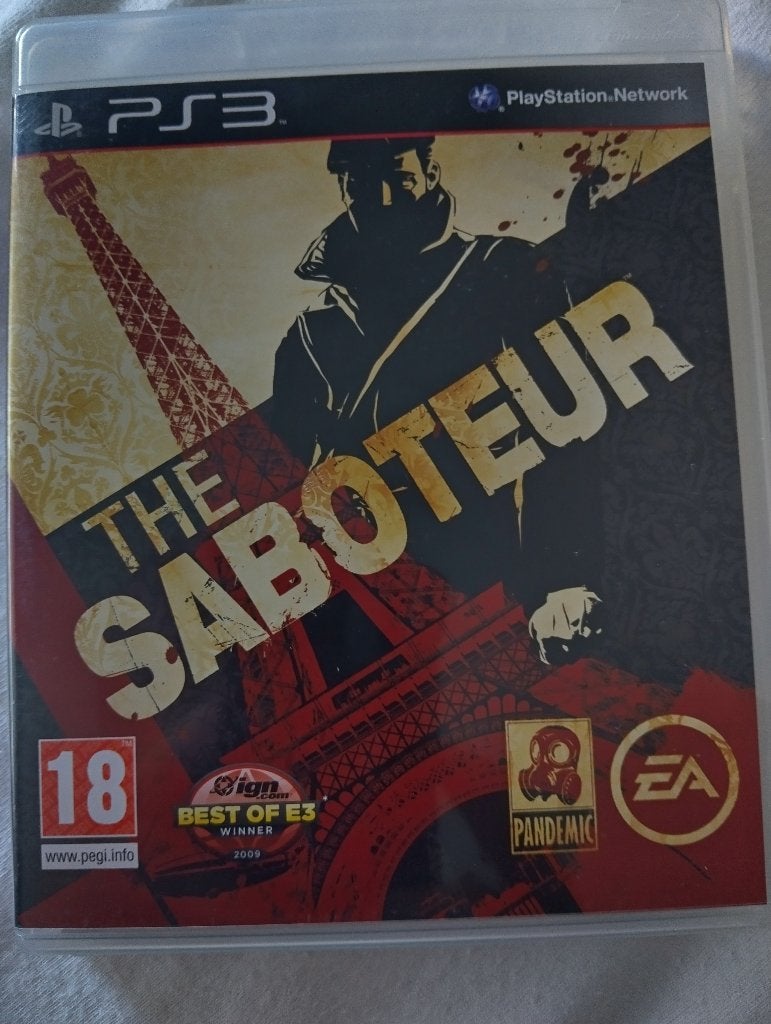 Saboteur ps3 perfecte staat met handleiding, Ophalen of Verzenden, Zo goed als nieuw, Avontuur en Actie
