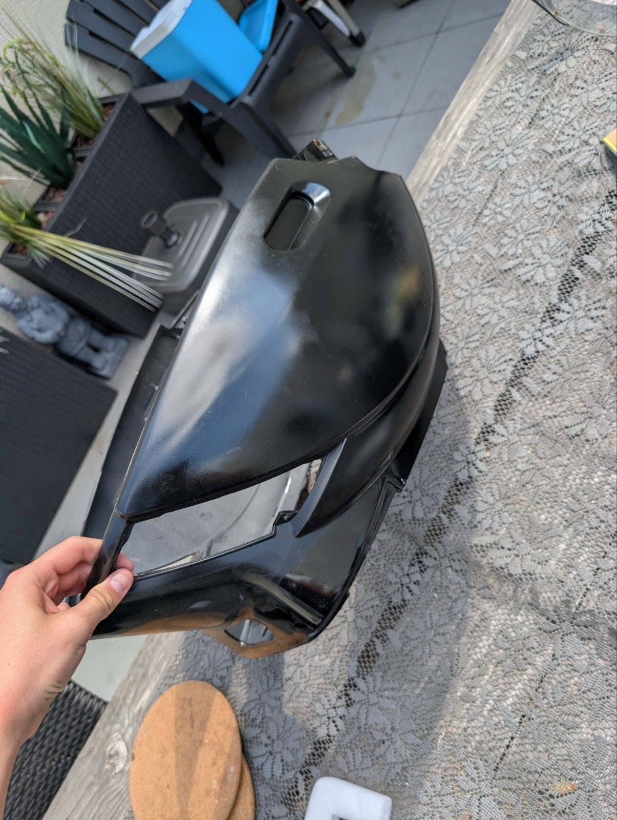 Zip kappen set zwart, Ophalen, Gebruikt, Kap, Piaggio
