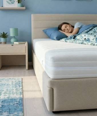 Matelas Plum'Art 90 x 200 cm (Neuf), Maison & Meubles, Chambre à coucher | Matelas & Sommiers, Neuf, 90 cm, Matelas, Une personne