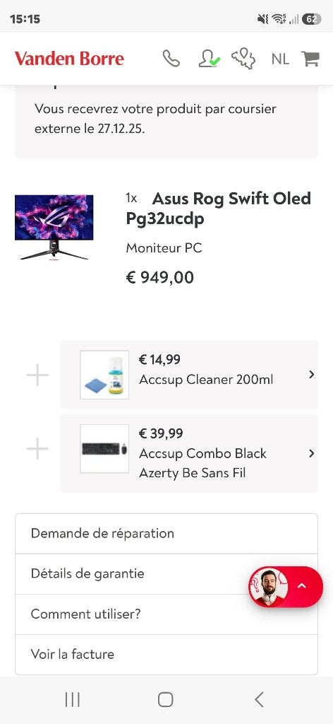 Écran asus, Informatique & Logiciels, Moniteurs, Gaming, HDMI, Asus, Comme neuf