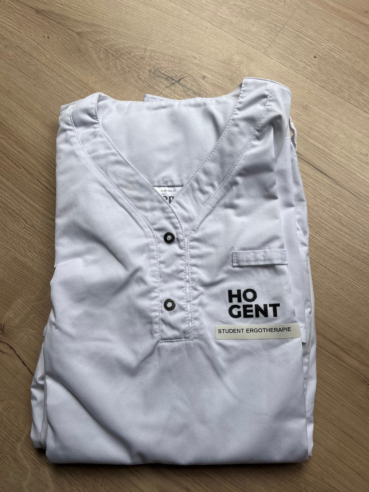 Stagepak, Ophalen, Zo goed als nieuw, Maat 38/40 (M), Wit