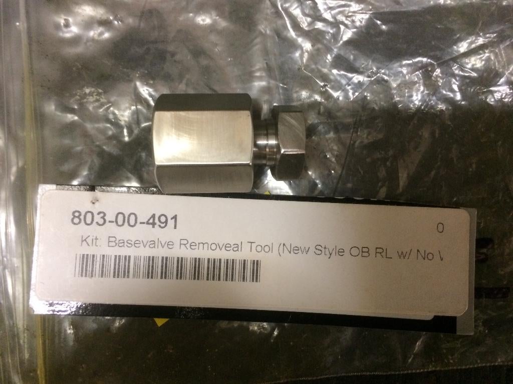 Vering basevalve removal tool voor FOX R, RL, RLC, O/C, Ophalen, Nieuw, Voorvorkgereedschap
