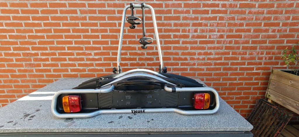 Fietsendrager, Ophalen, 2 fietsen, Gebruikt, Trekhaakdrager
