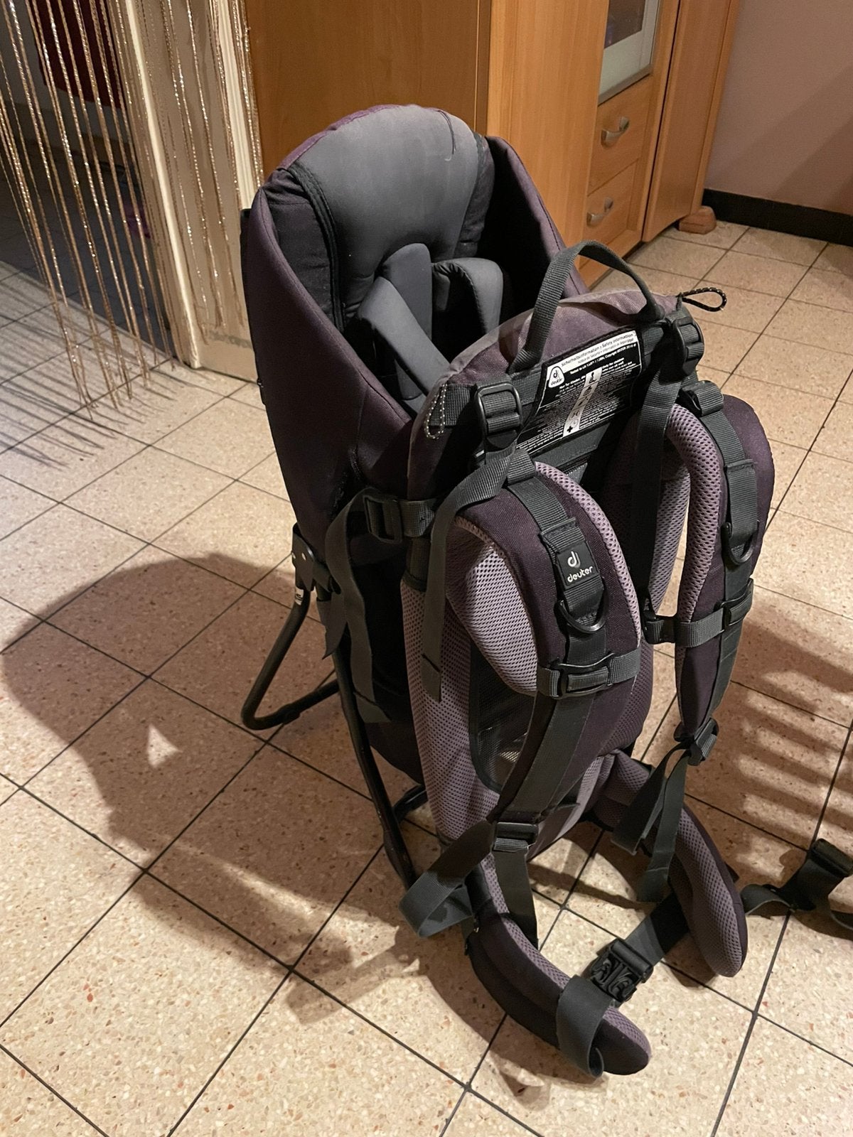 Deuter Kid Comfort I kinderdrager (rugdrager), Gebruikt, Rug, Ophalen, Overige merken