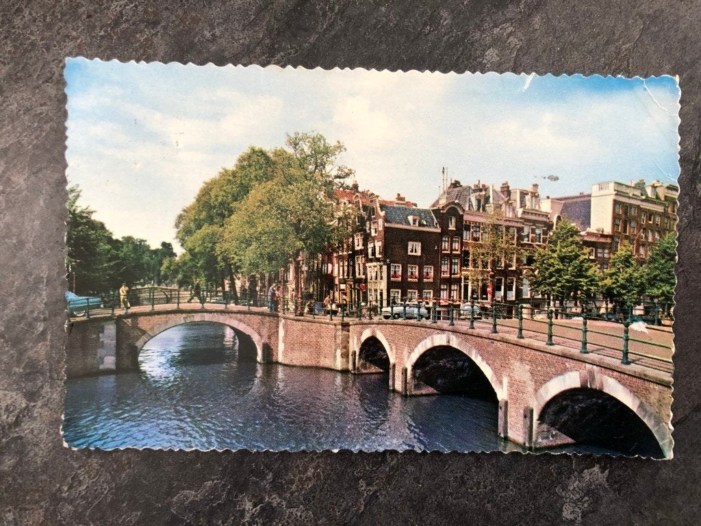 Postkaart Amsterdam - Reguliersgracht, Verzamelen, Ophalen of Verzenden