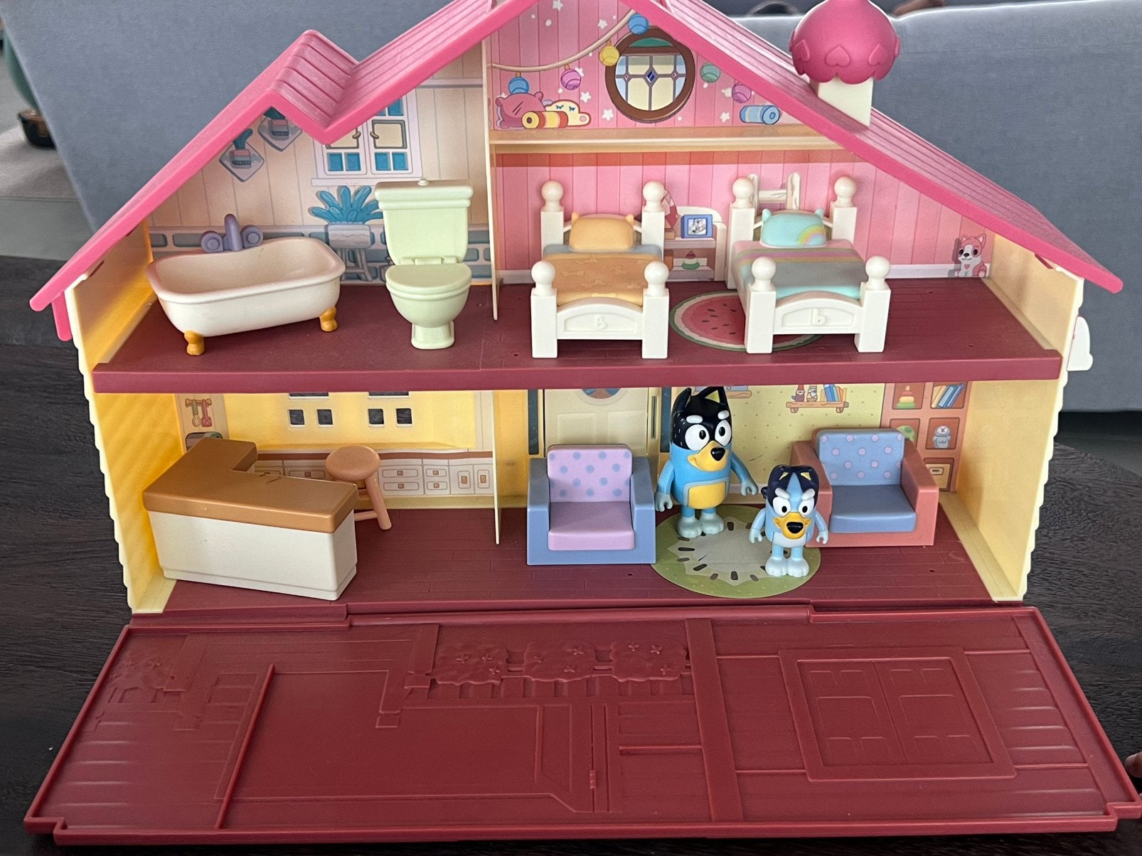 Bluey Familie huis - poppenhuis, Enlèvement, Comme neuf, Maison de poupées